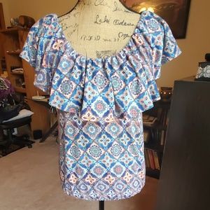 Self Esteem sleeveless flowy tank size Medium